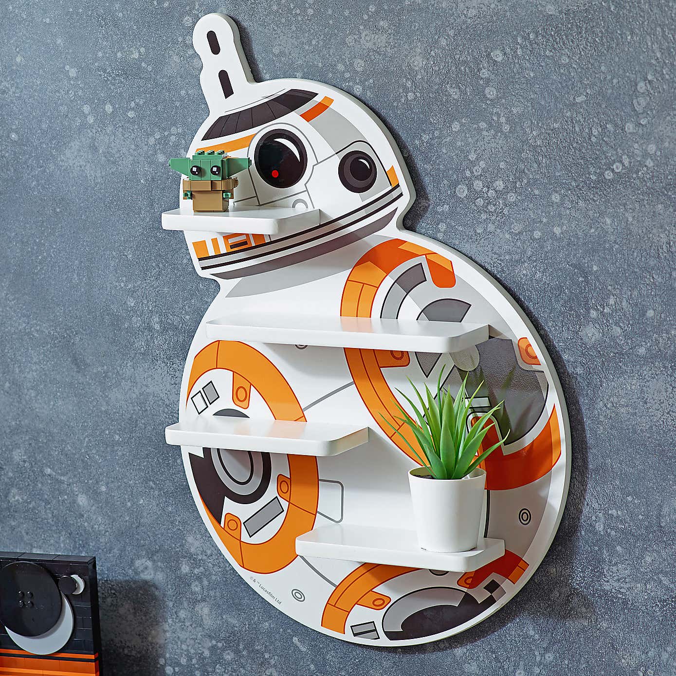 Star Wars BB8 Small Wall Shelves