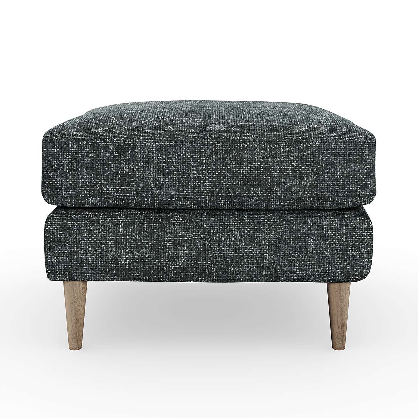Sven Chunky Chenille Footstool