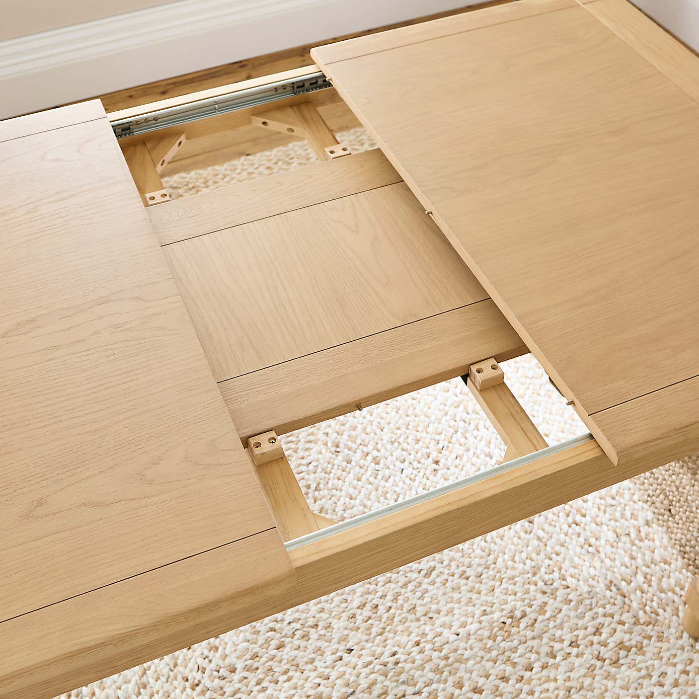 Churchgate Walcote Square Extending Dining Table