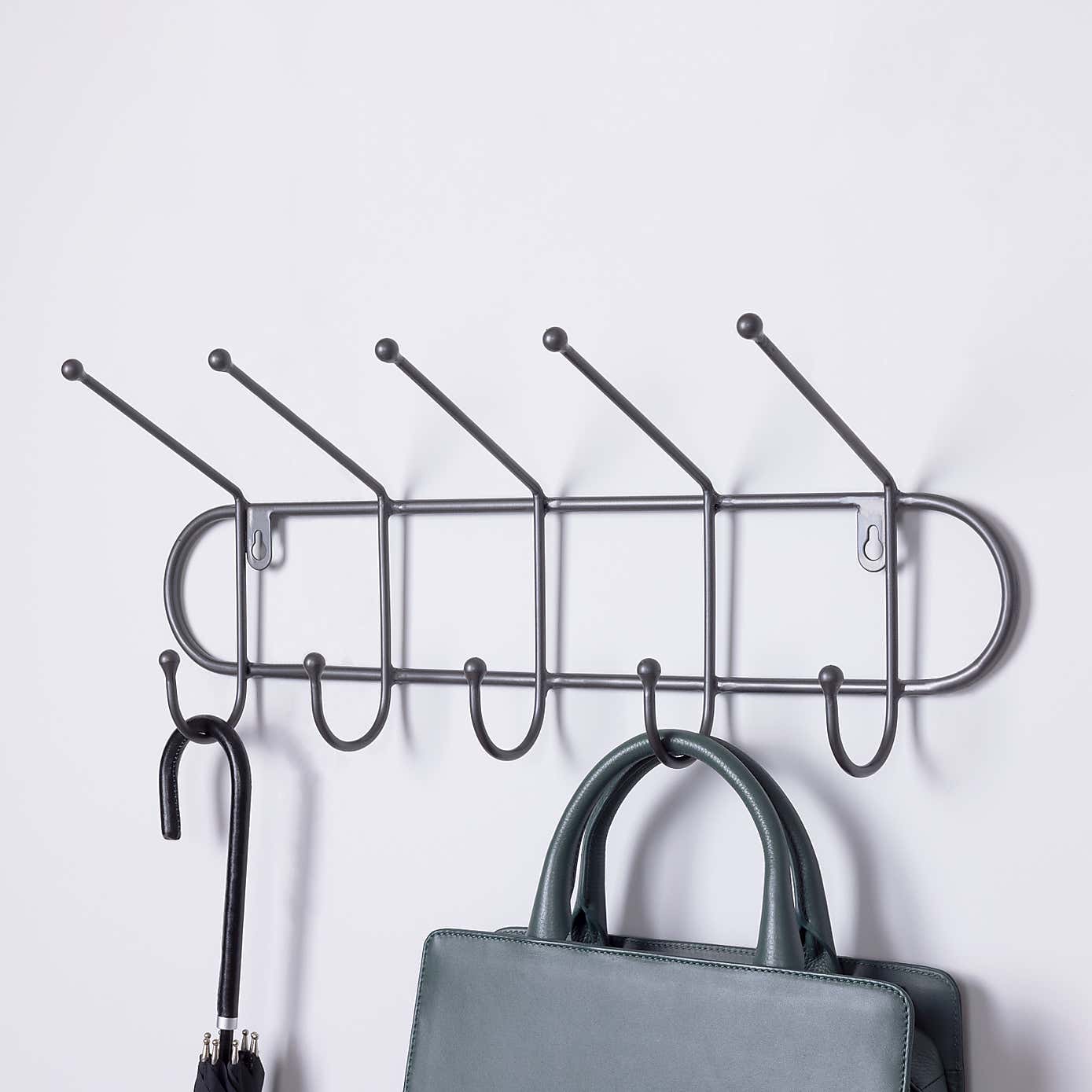 Charnwood Iron Hook Coat Rack