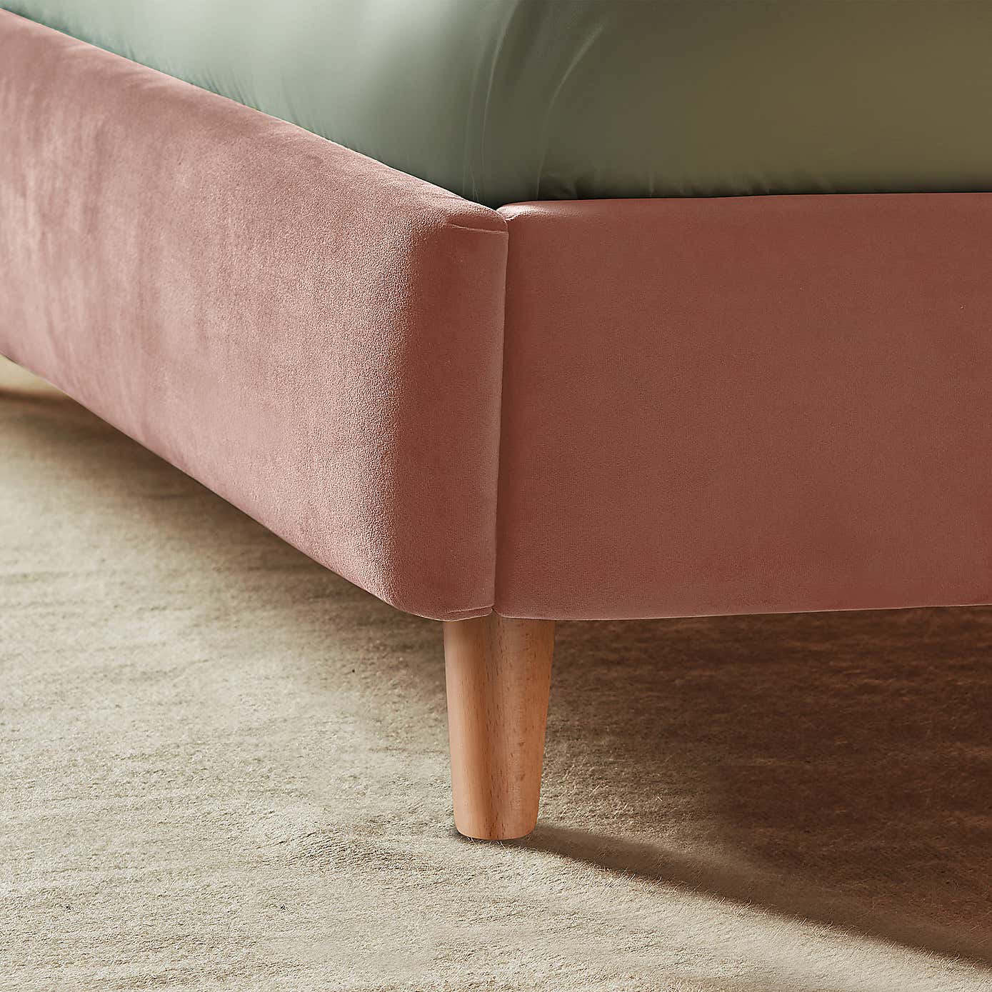 Silentnight Oriana Bed Frame, Velvet