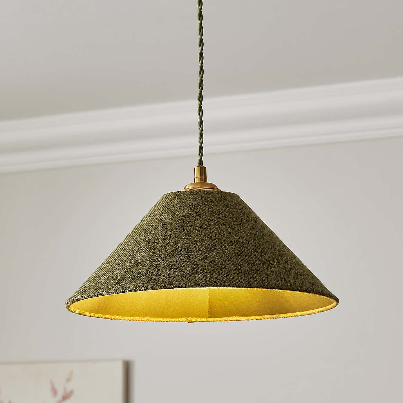 Churchgate Ashby Conical Extreme Empire Easy Fit Lamp Shade
