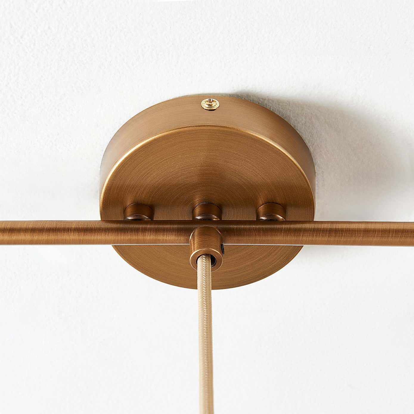 Fara Industrial 3 Light Adjustable Diner Ceiling Light