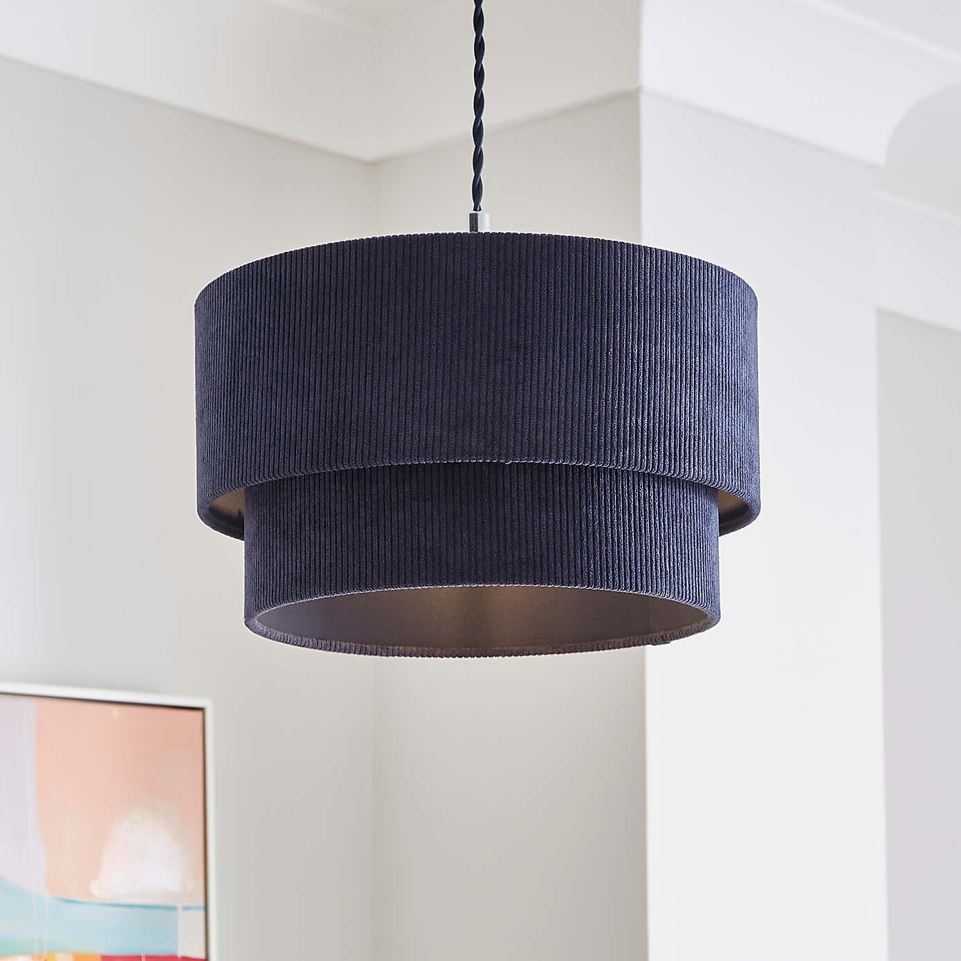 Peyton Cord Two Tier Lamp Shade