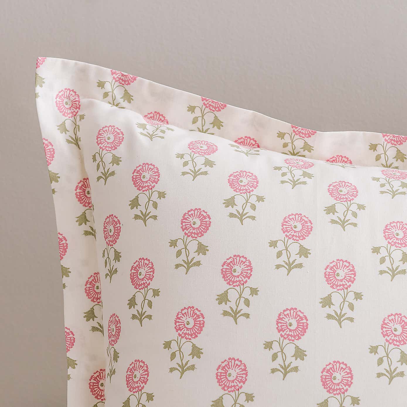 Lizzy Tile Cotton Oxford Pillowcase