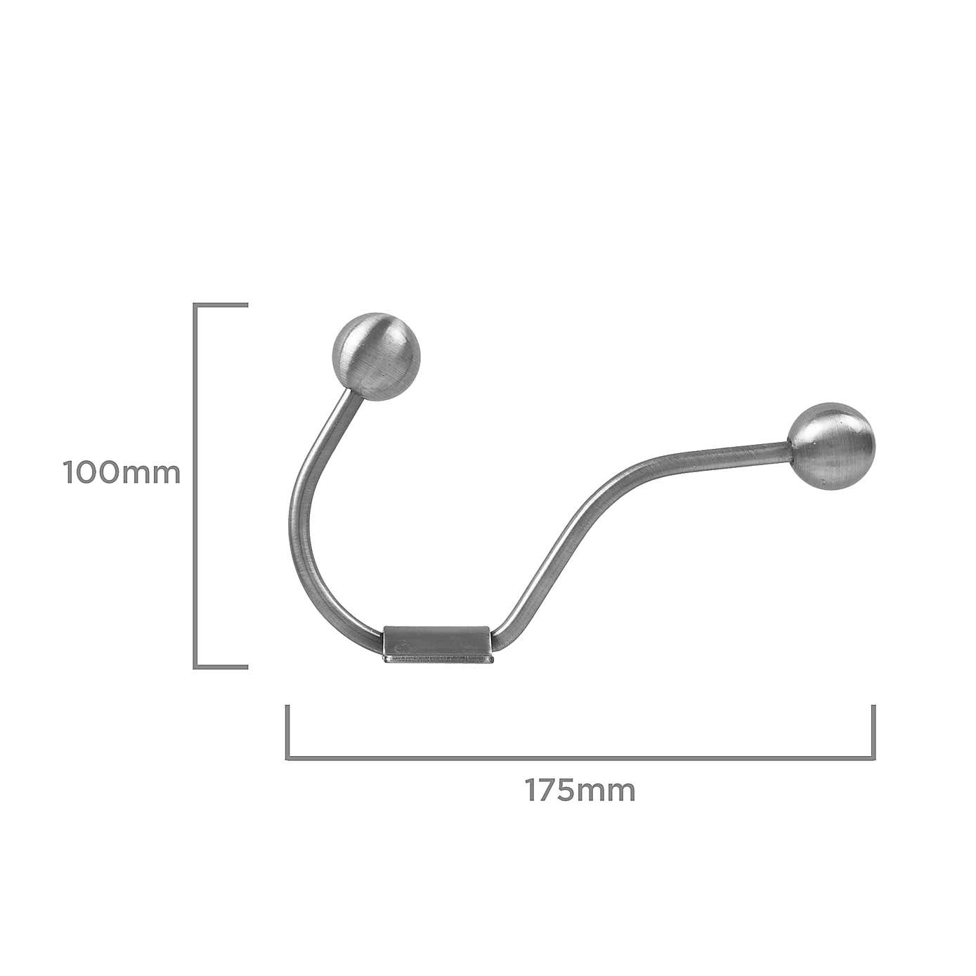 Ball Double Layer Curtain Holdbacks