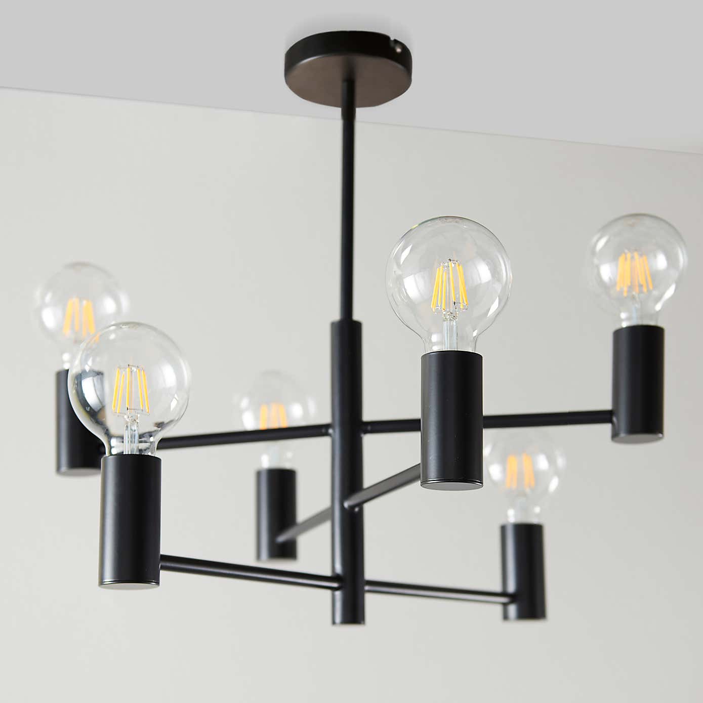Forsan 6 Light Flush Chandelier