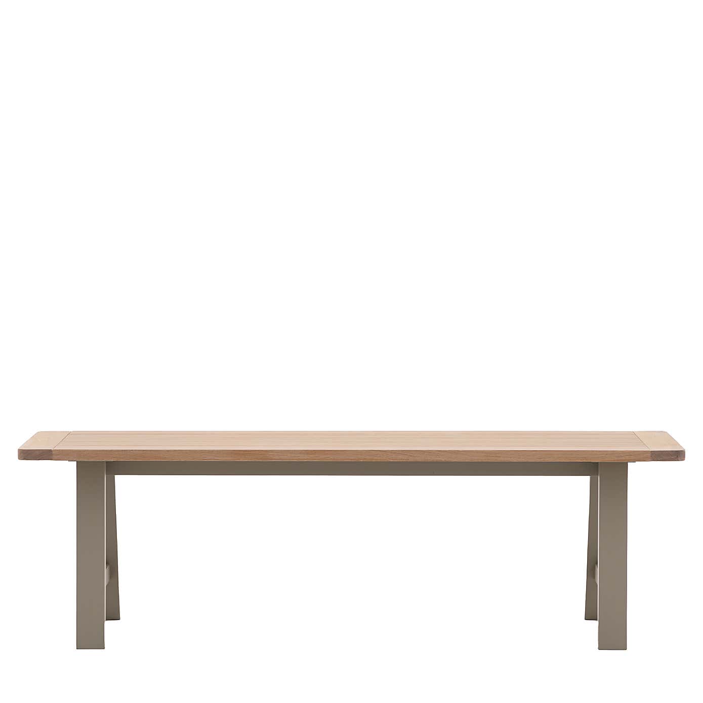 Elda Trestle 2 Seater Dining Bench