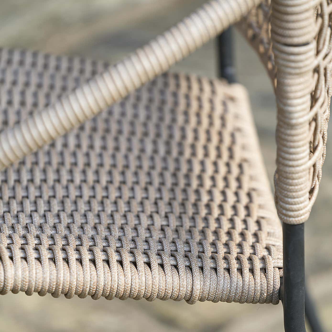 Pacific Lifestyle Dakota Natural Wheat Outdoor Bistro Set