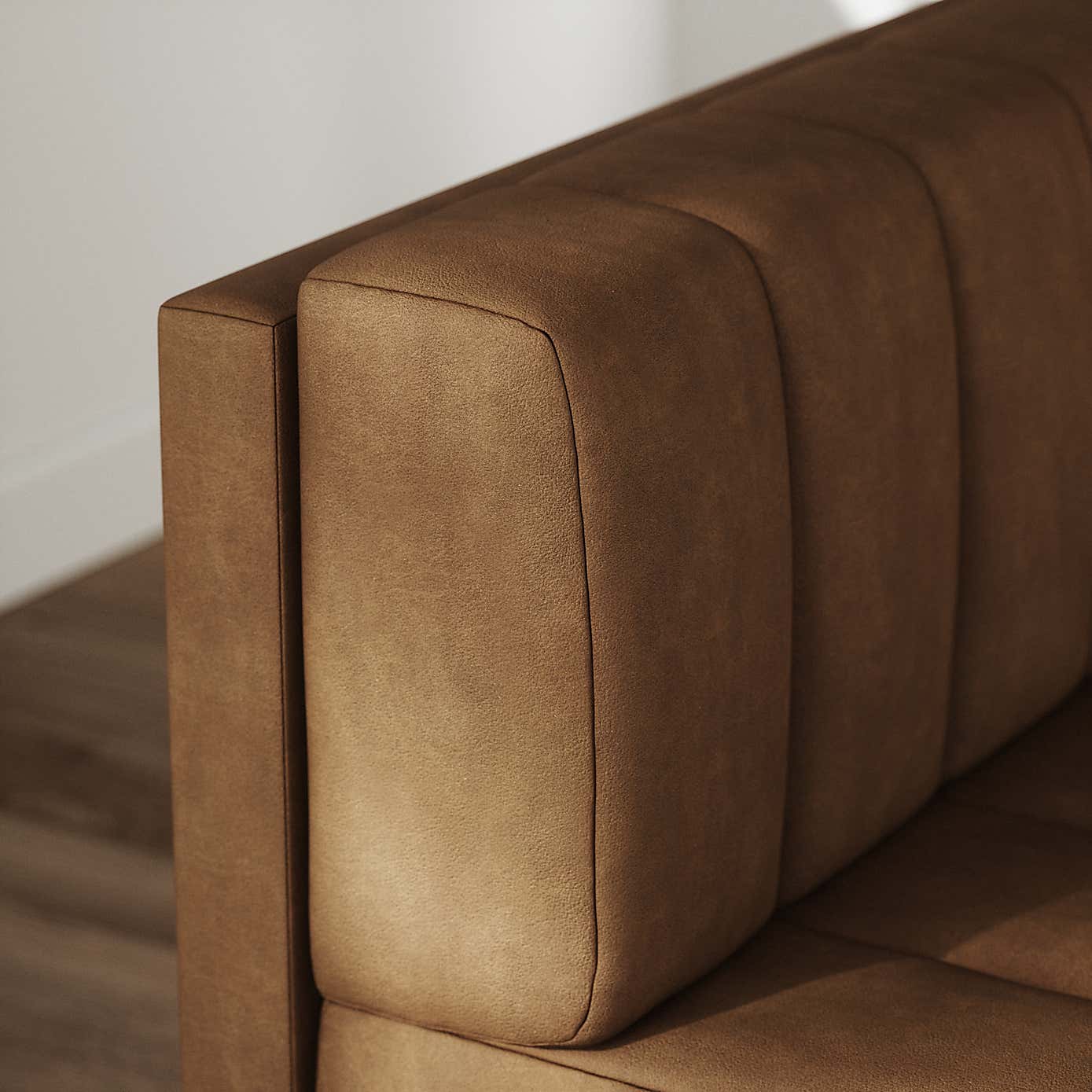 Amali Long Dining Bench, Faux Leather