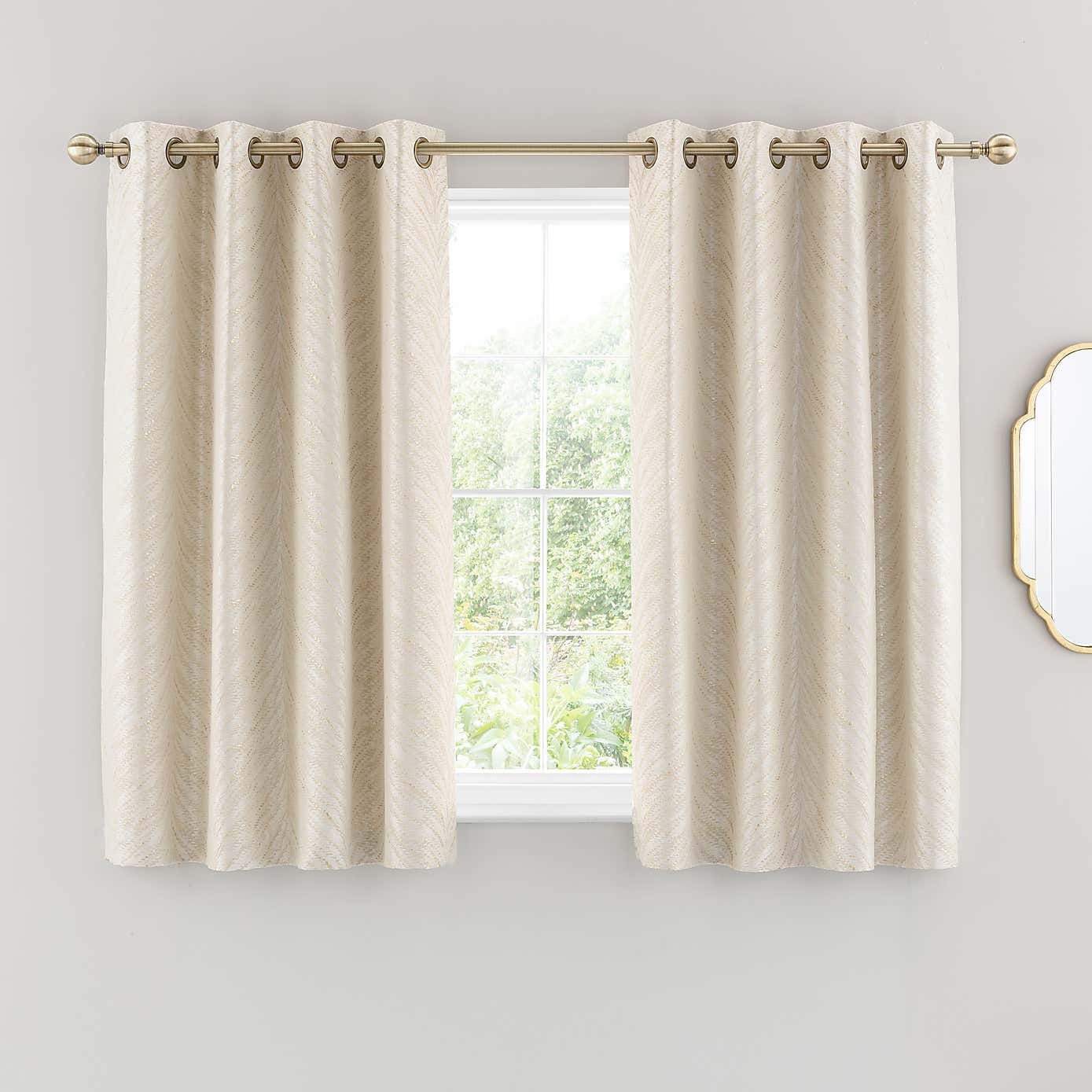 Flame Eyelet Curtains