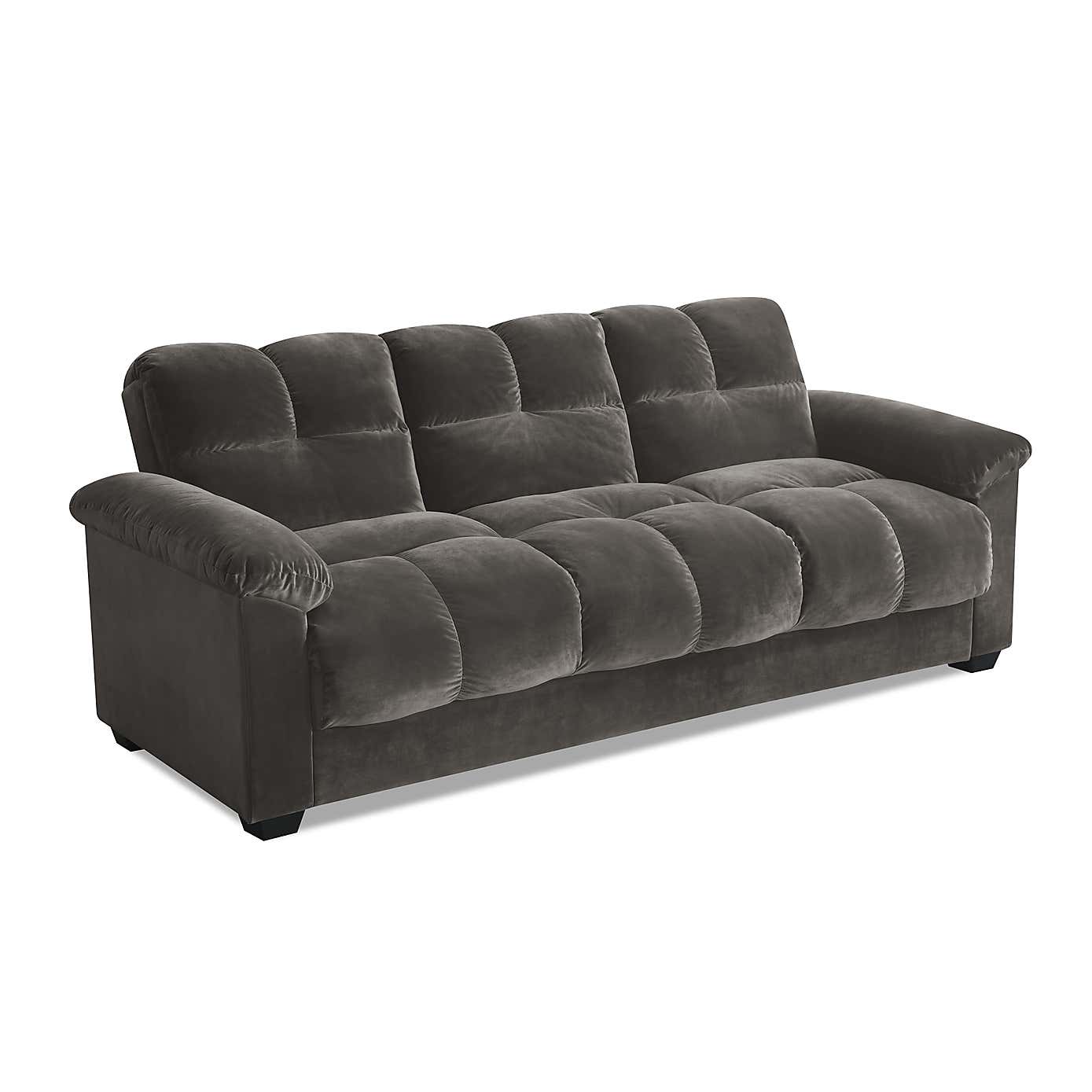 Margo Velvet with Storage Double Sofa Bed