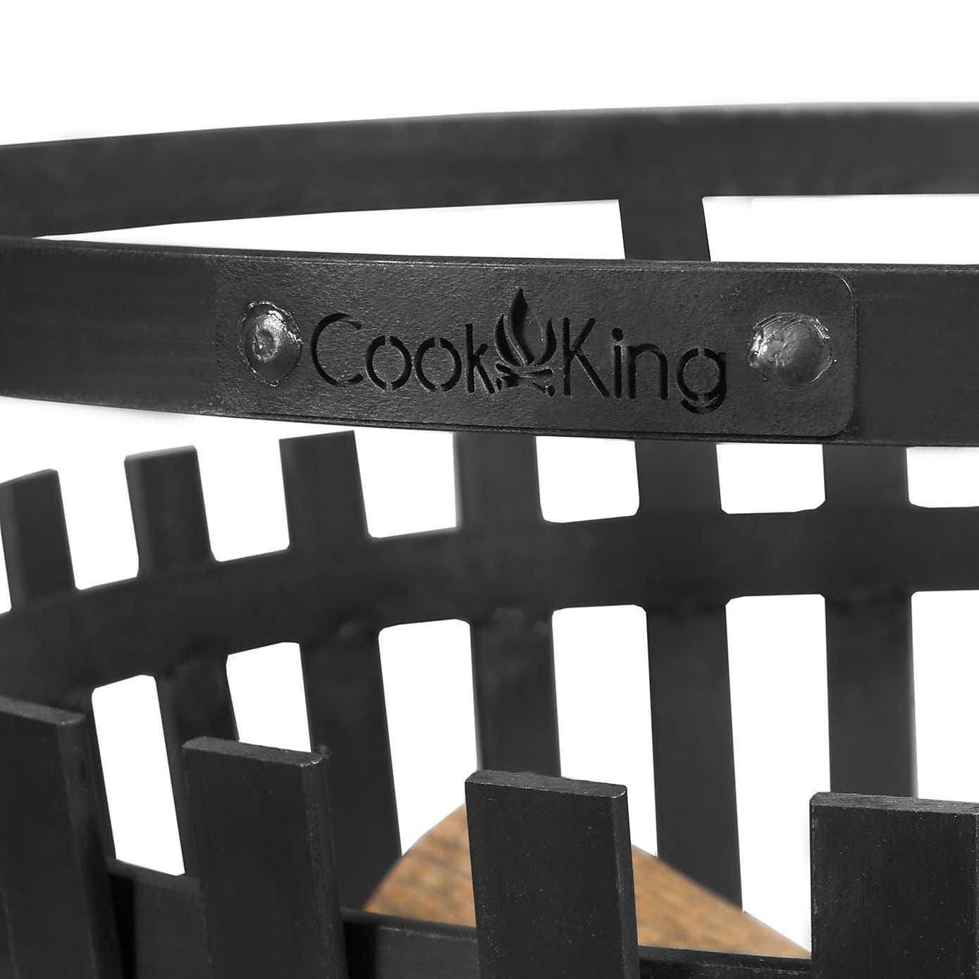 Cook King Flame Fire Basket