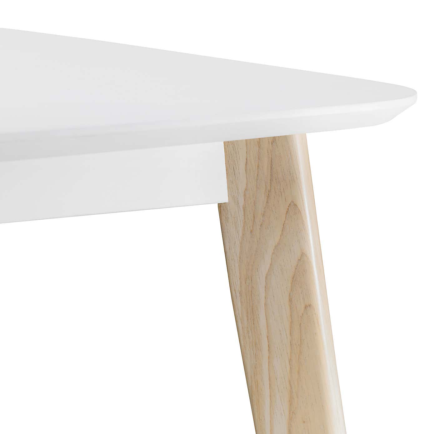 Casa Rectangular Dining Table White