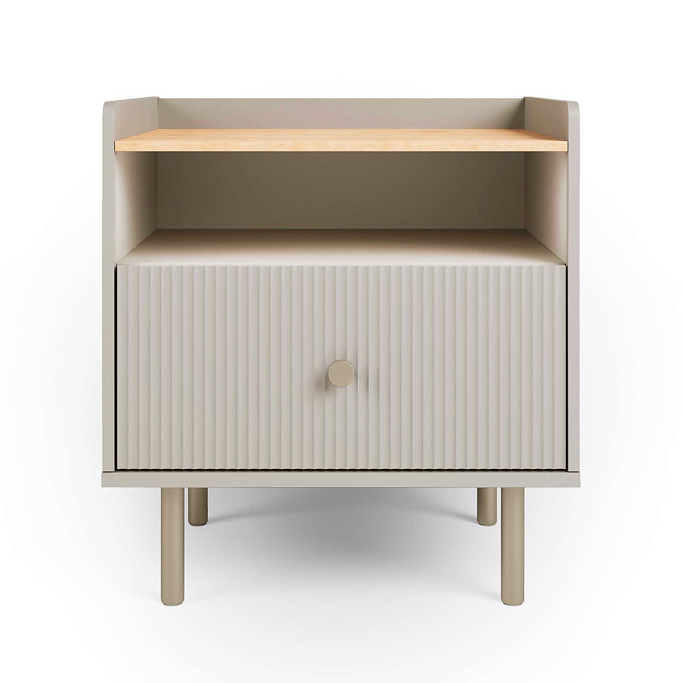 Georgi 1 Drawer Bedside Table