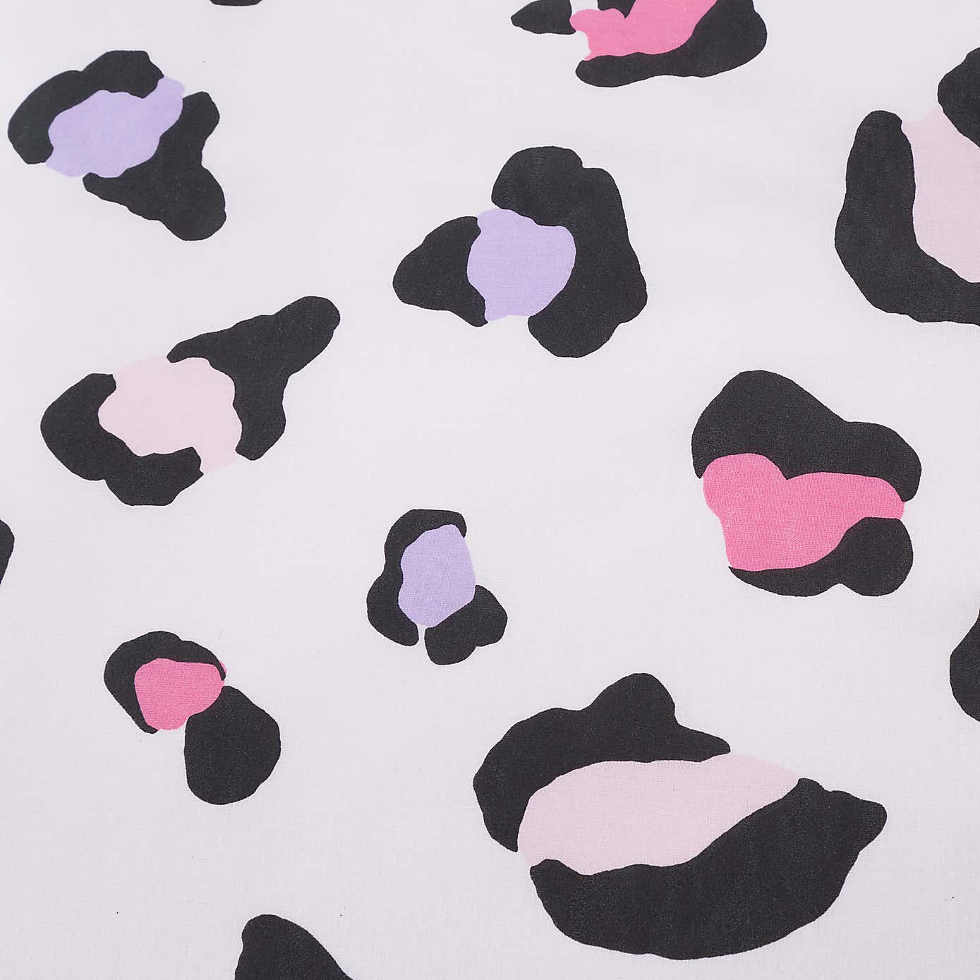 Pack of 2 Leopard Duvet Cover and Pillowcase Set