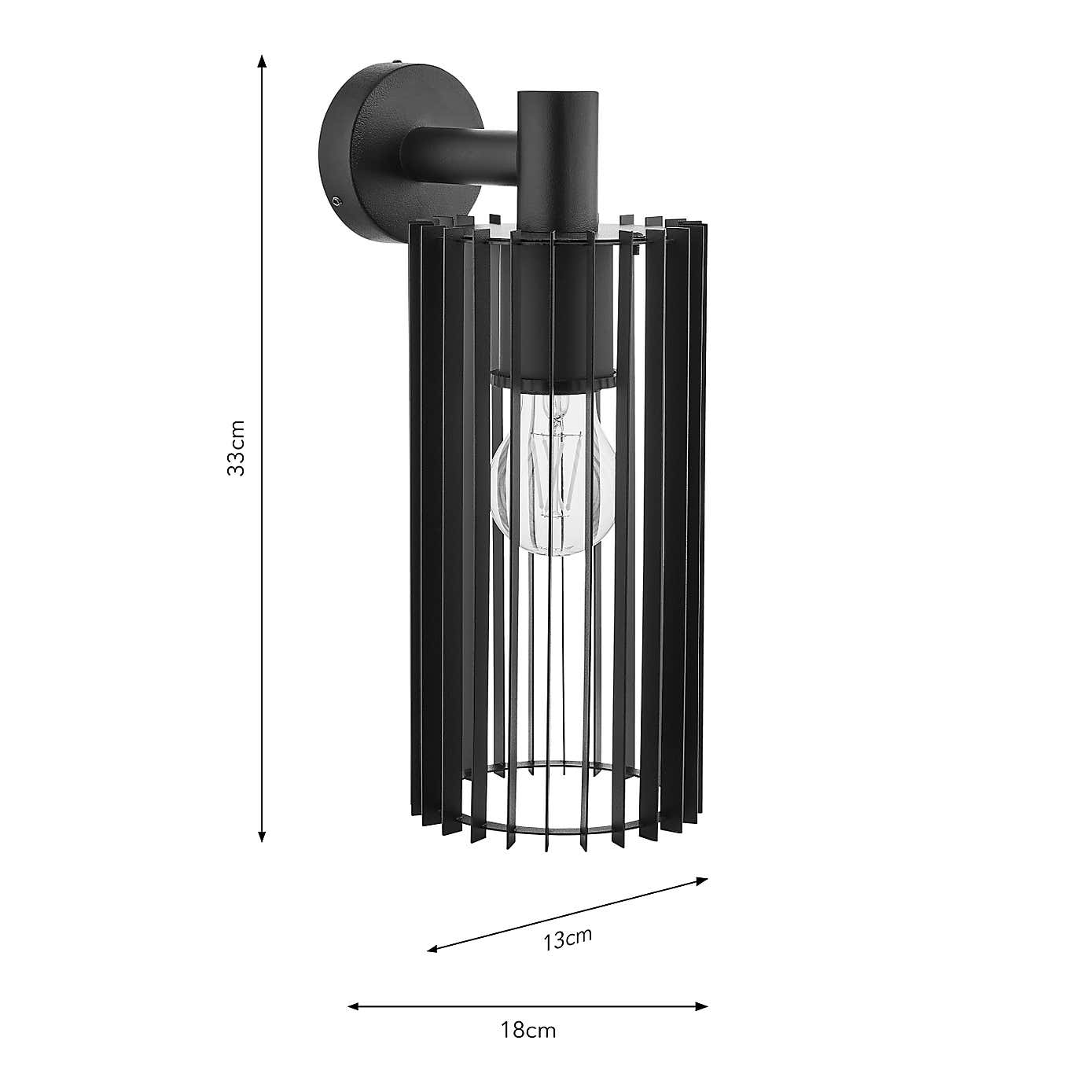 Reno Industrial Outdoor Wall Light