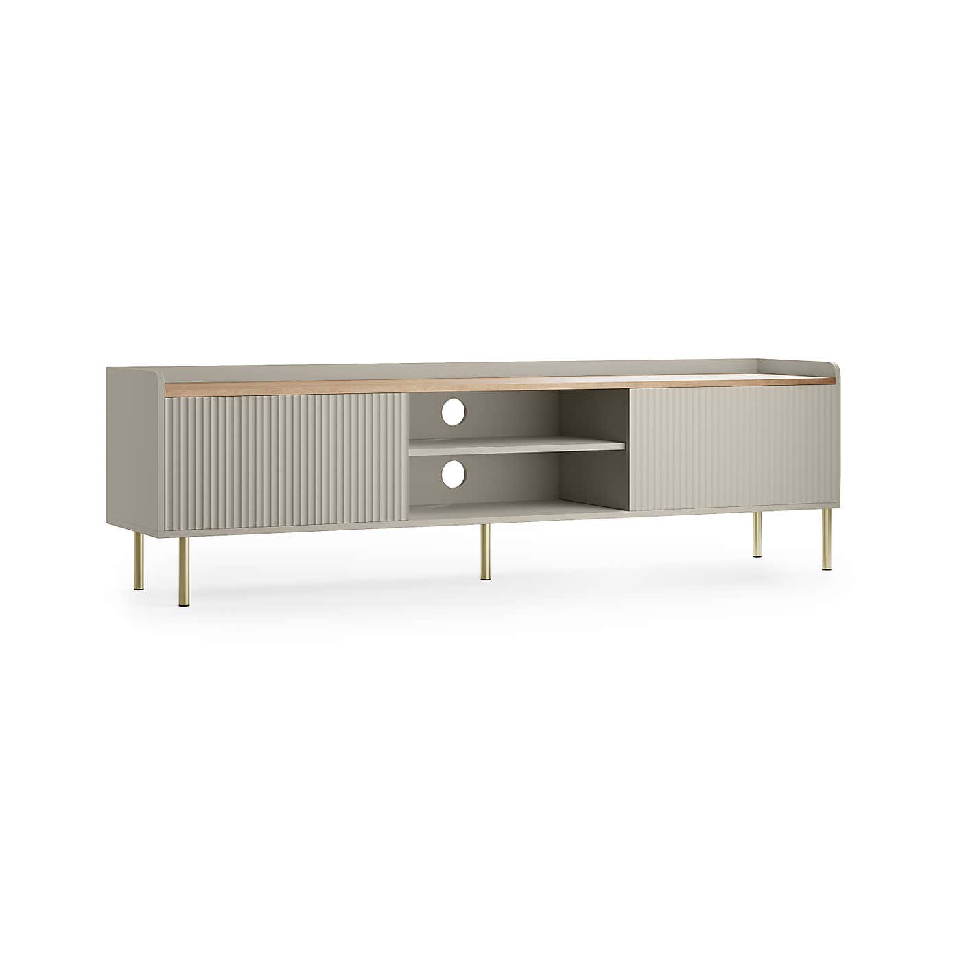 Georgi Extra Wide TV Unit Black
