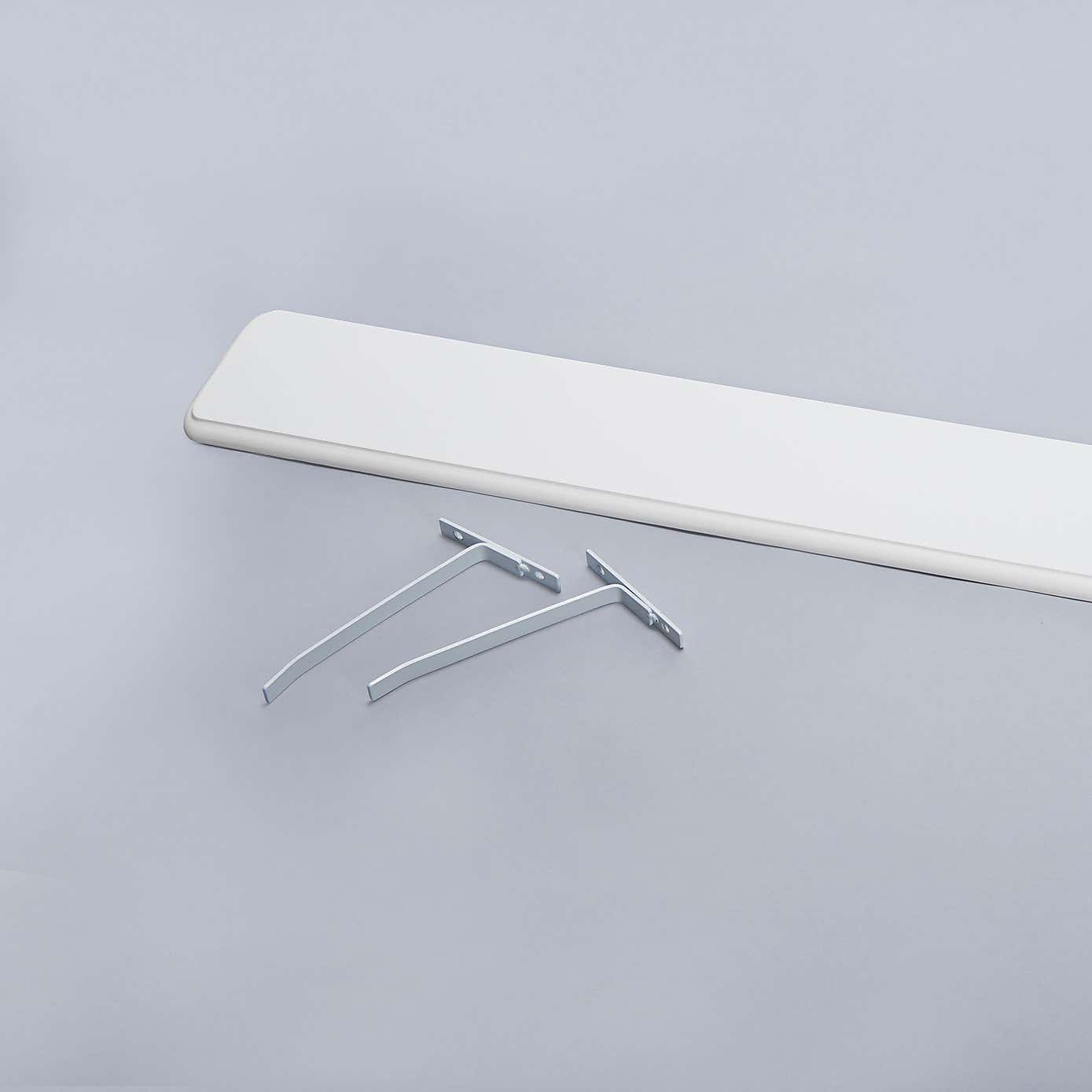 White Radiator Shelf