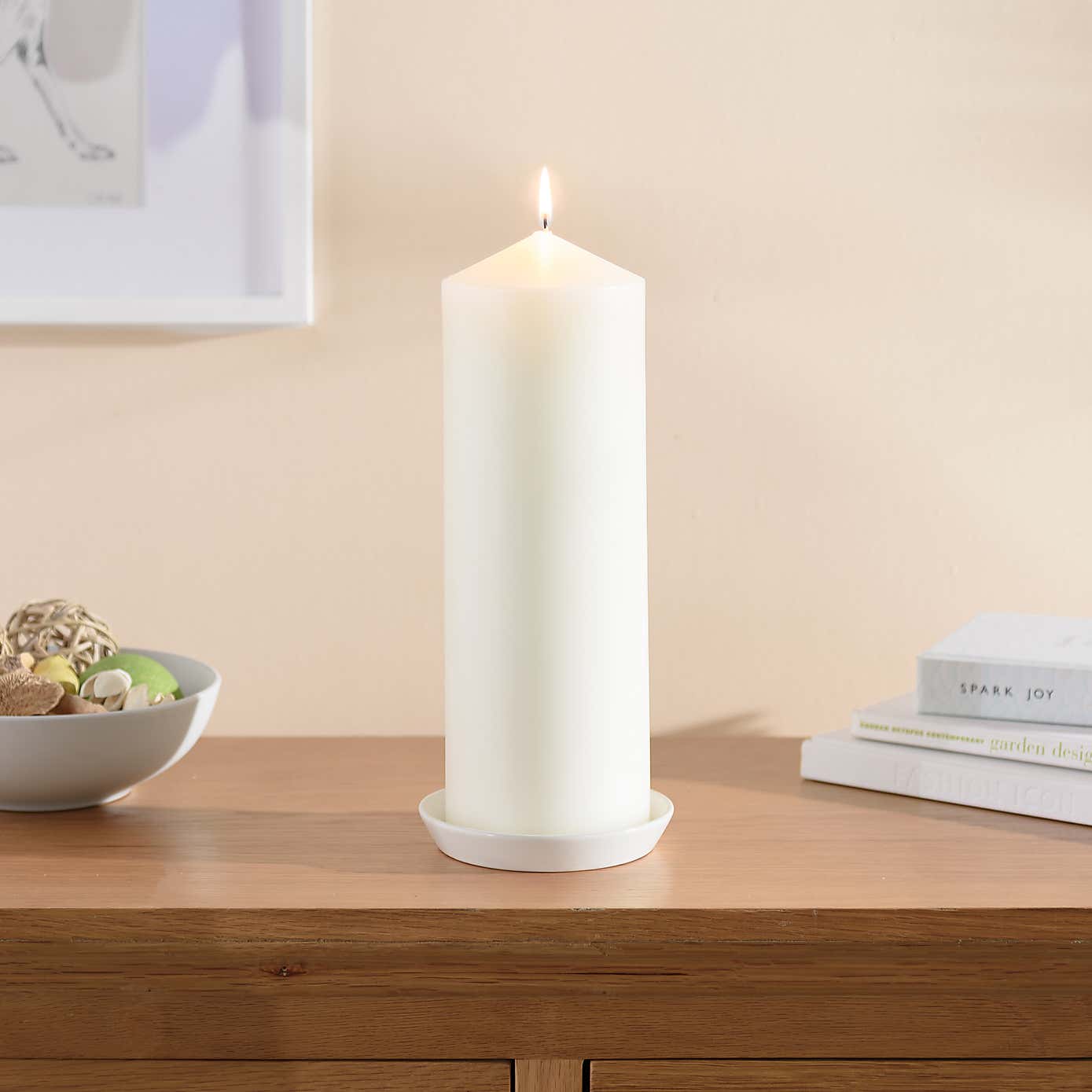 Essentials Pillar Candle