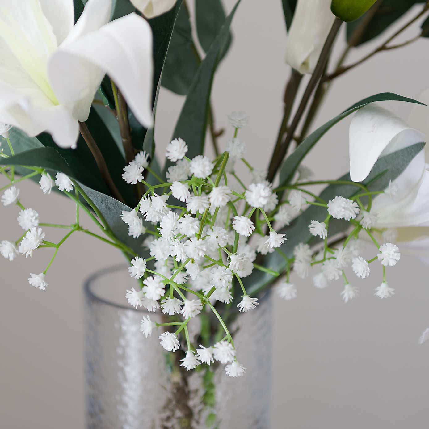 Artificial Lily Letterbox Bouquet