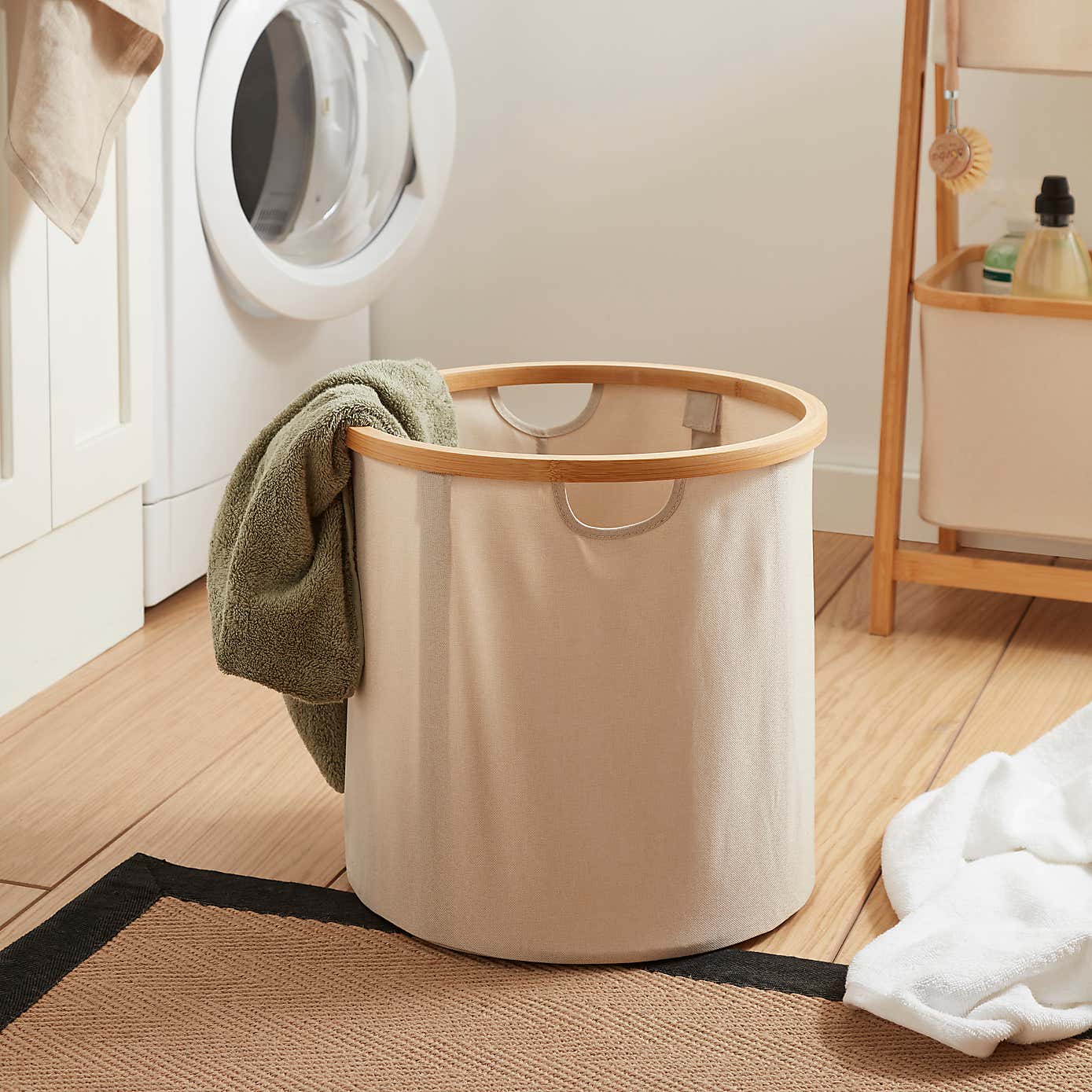Berkeley Round Foldable Storage Basket