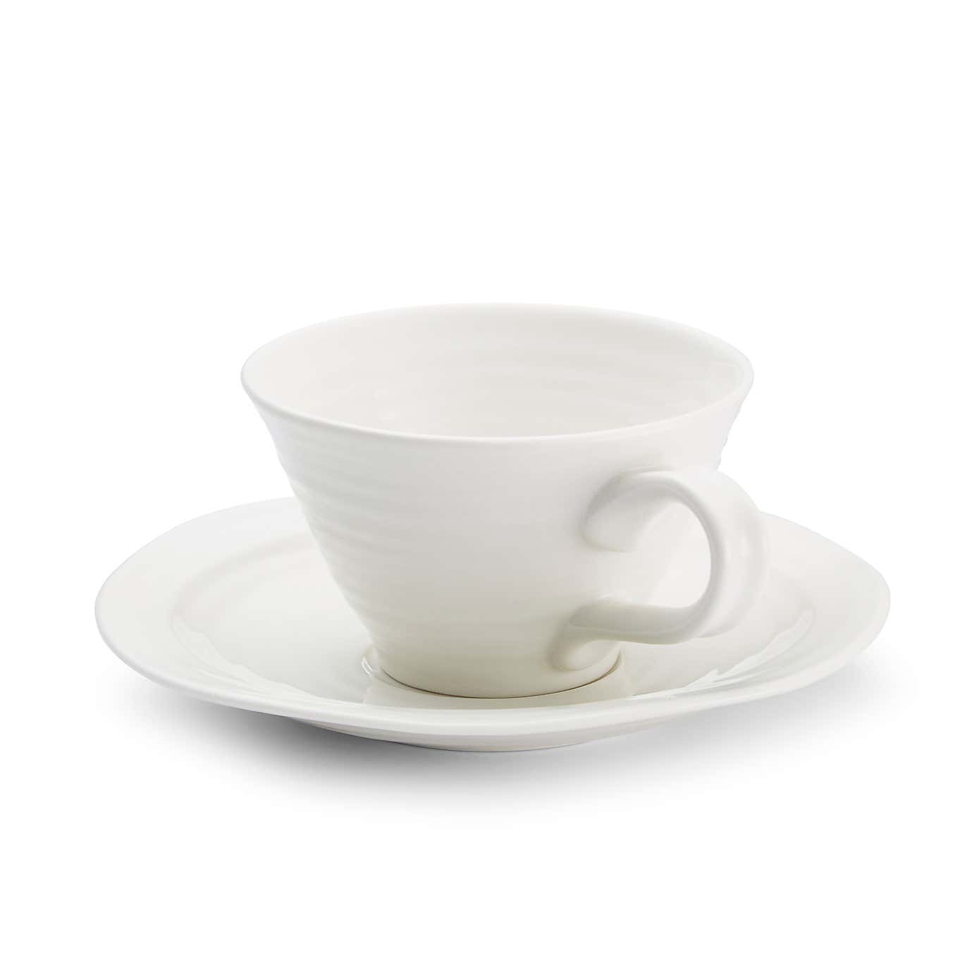 Sophie Conran for Portmeirion Set of 4 Tea Cups and Saucers