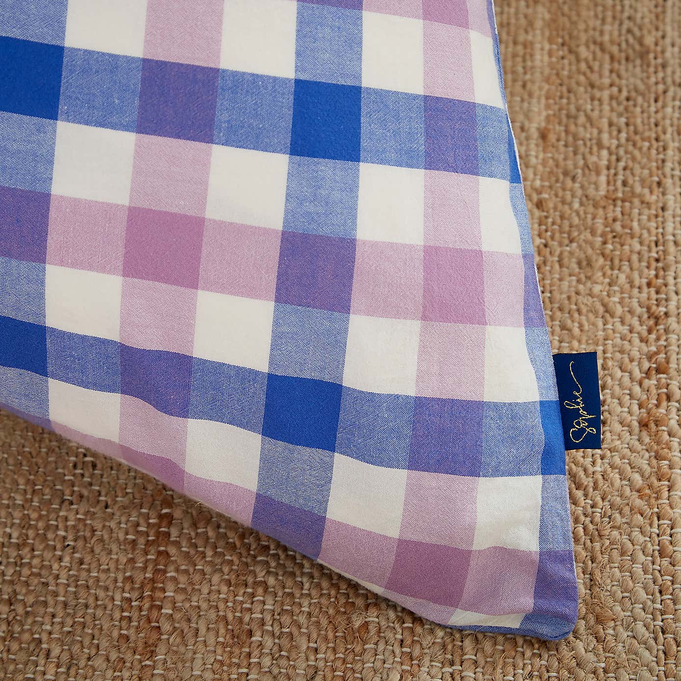 Sophie Robinson Breezy Gingham 100% Cotton Duvet Cover & Pillowcase Set