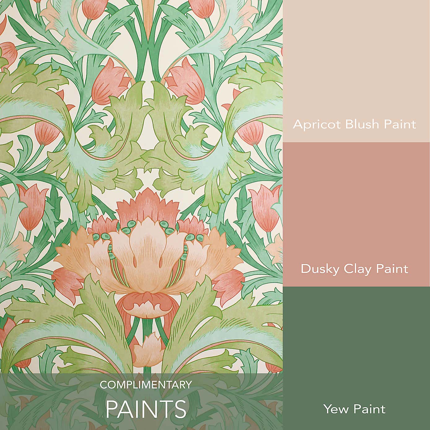 Archive Damask Scroll Wallpaper