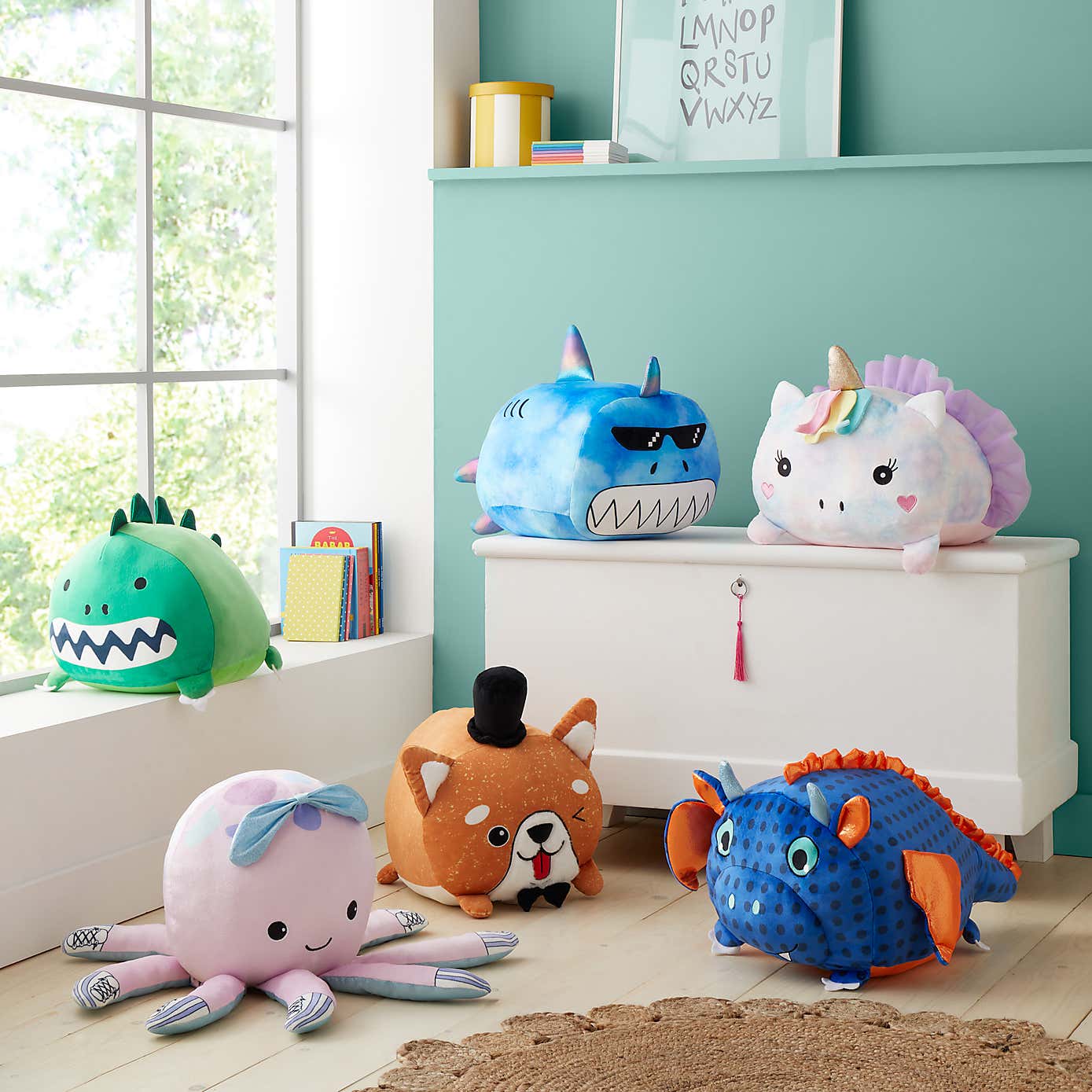 Snuggle Squad Octopus Soft Toy