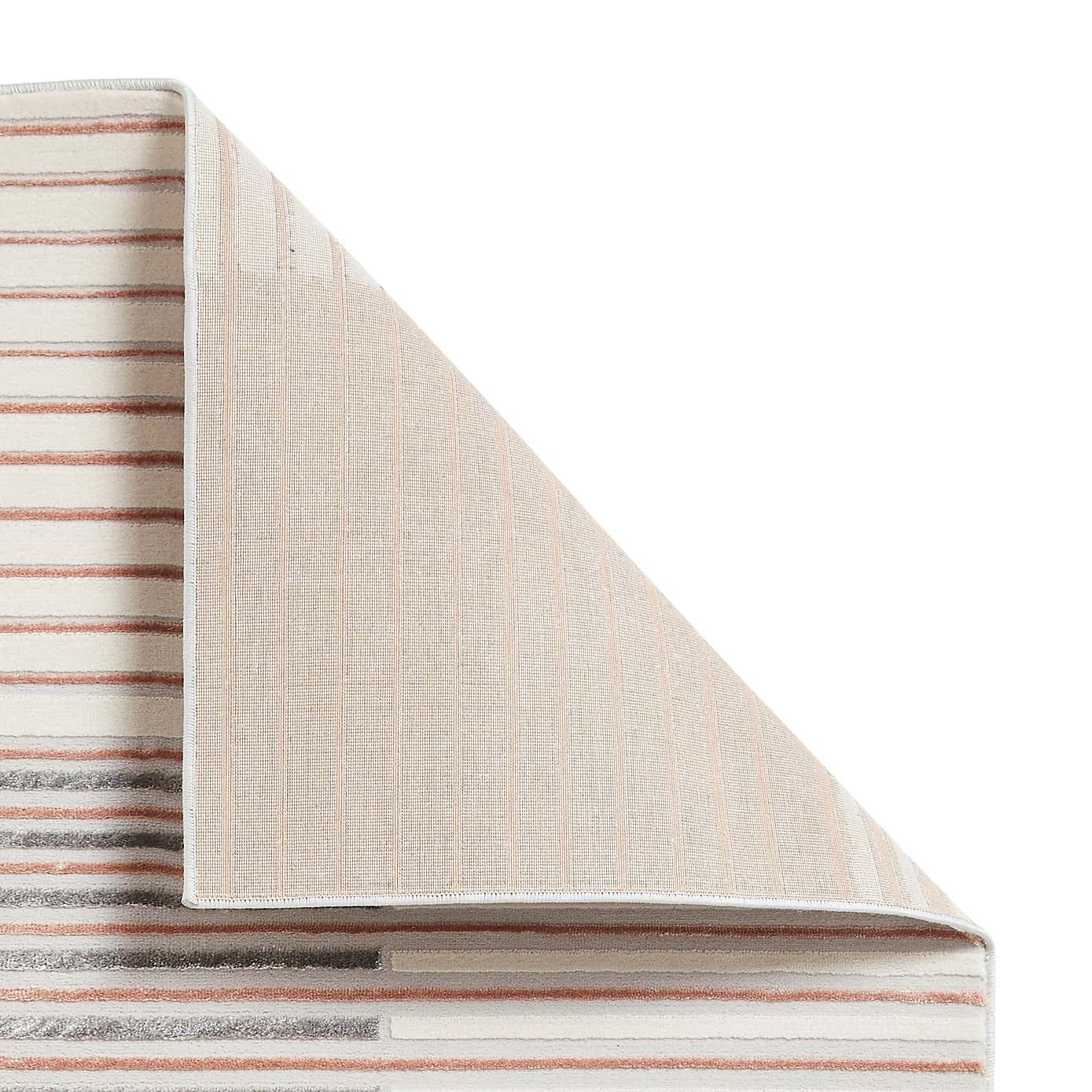 Apollo Abstract Stripe Washable Rug