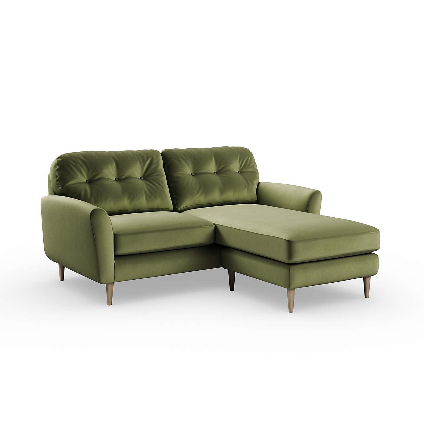 Sven Opulent Velvet Corner Chaise Sofa