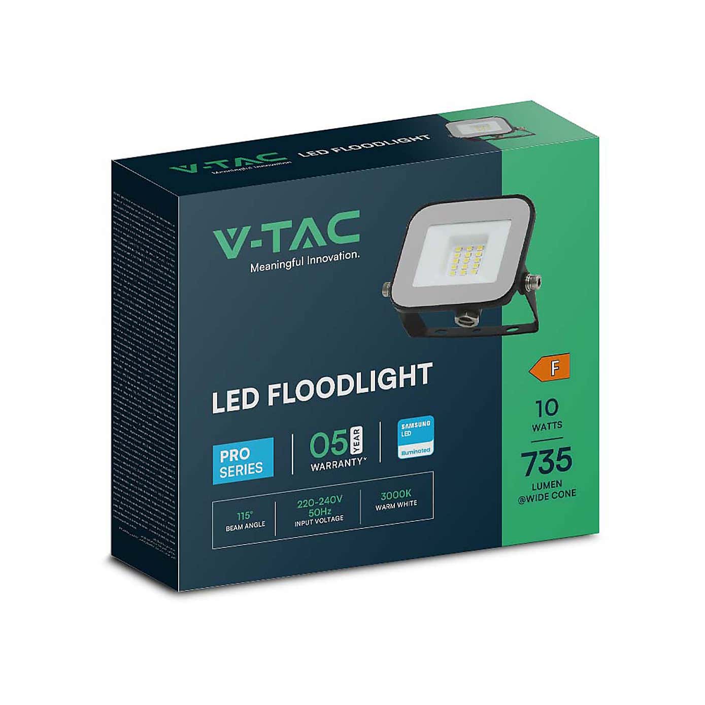 V-TAC 10W LED Floodlight Outdoor Wall Light