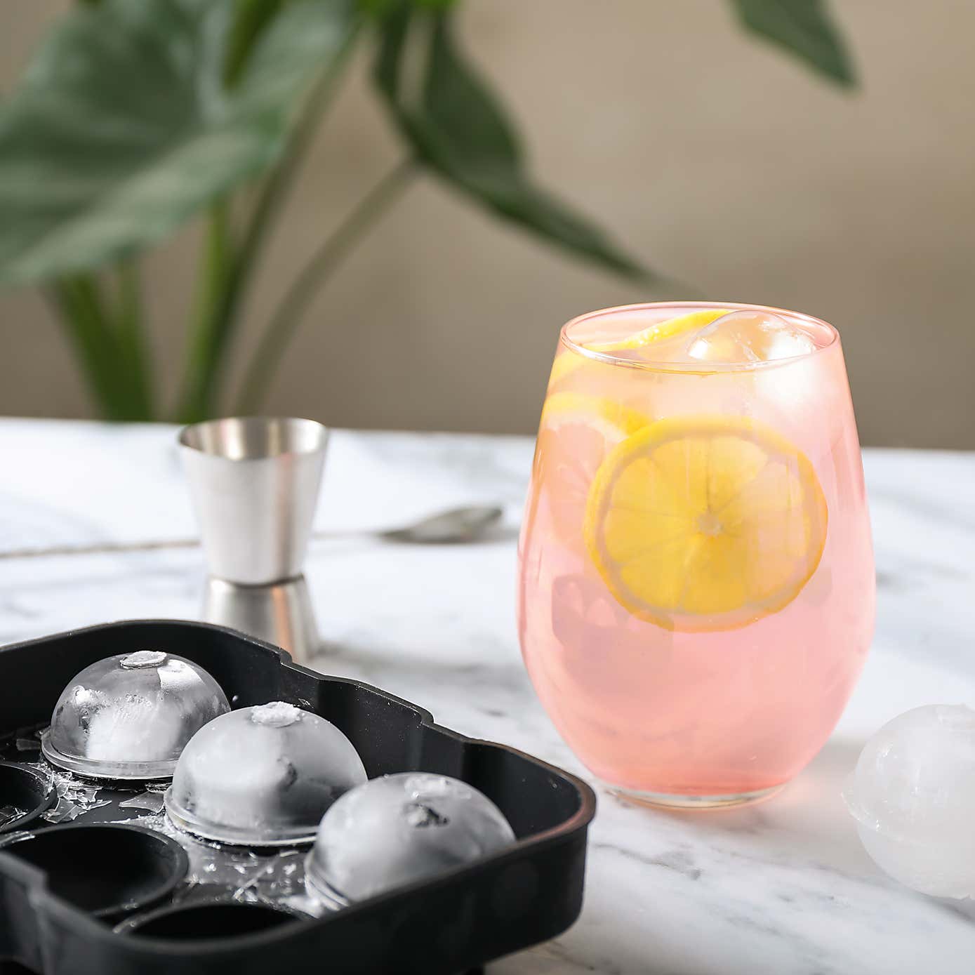 Round Silicone Ice Cube Moulds