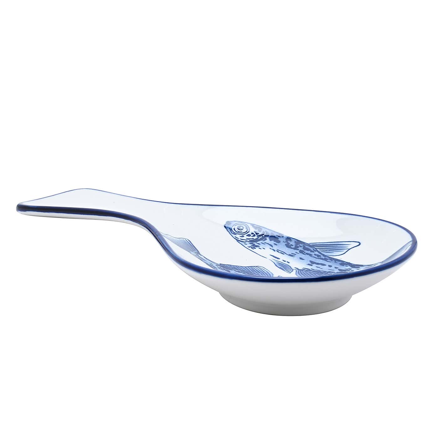 Hestia Set of 4 Fish Tapas Plate Spoon Rest