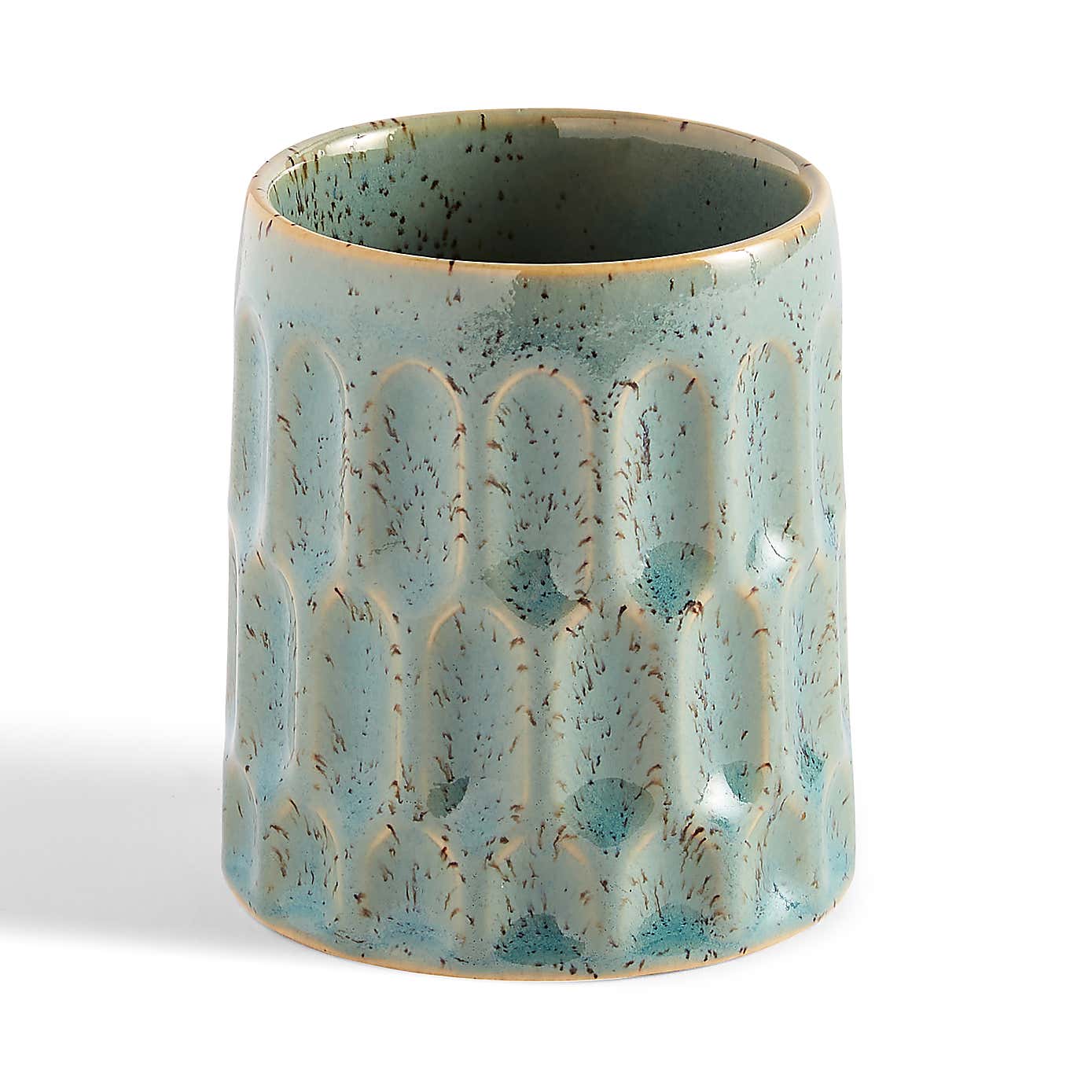 Coastal Green Glazed Ceramic Tumbler
