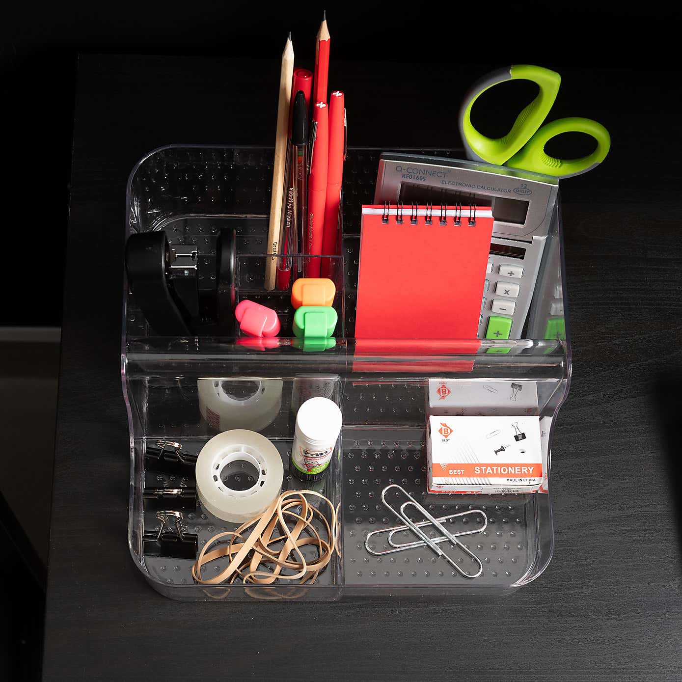 Addis Acrylic 6 Compartment Organiser