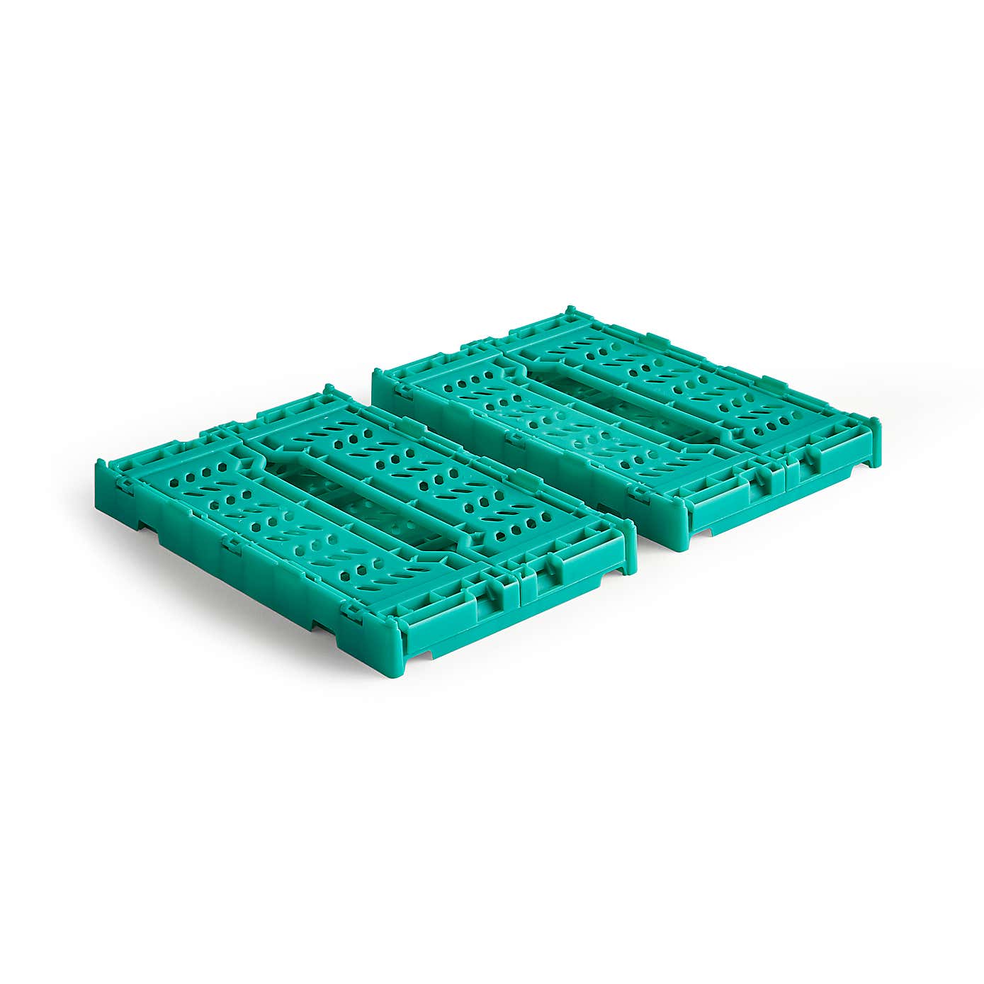 Pack of 2 Foldable Crates