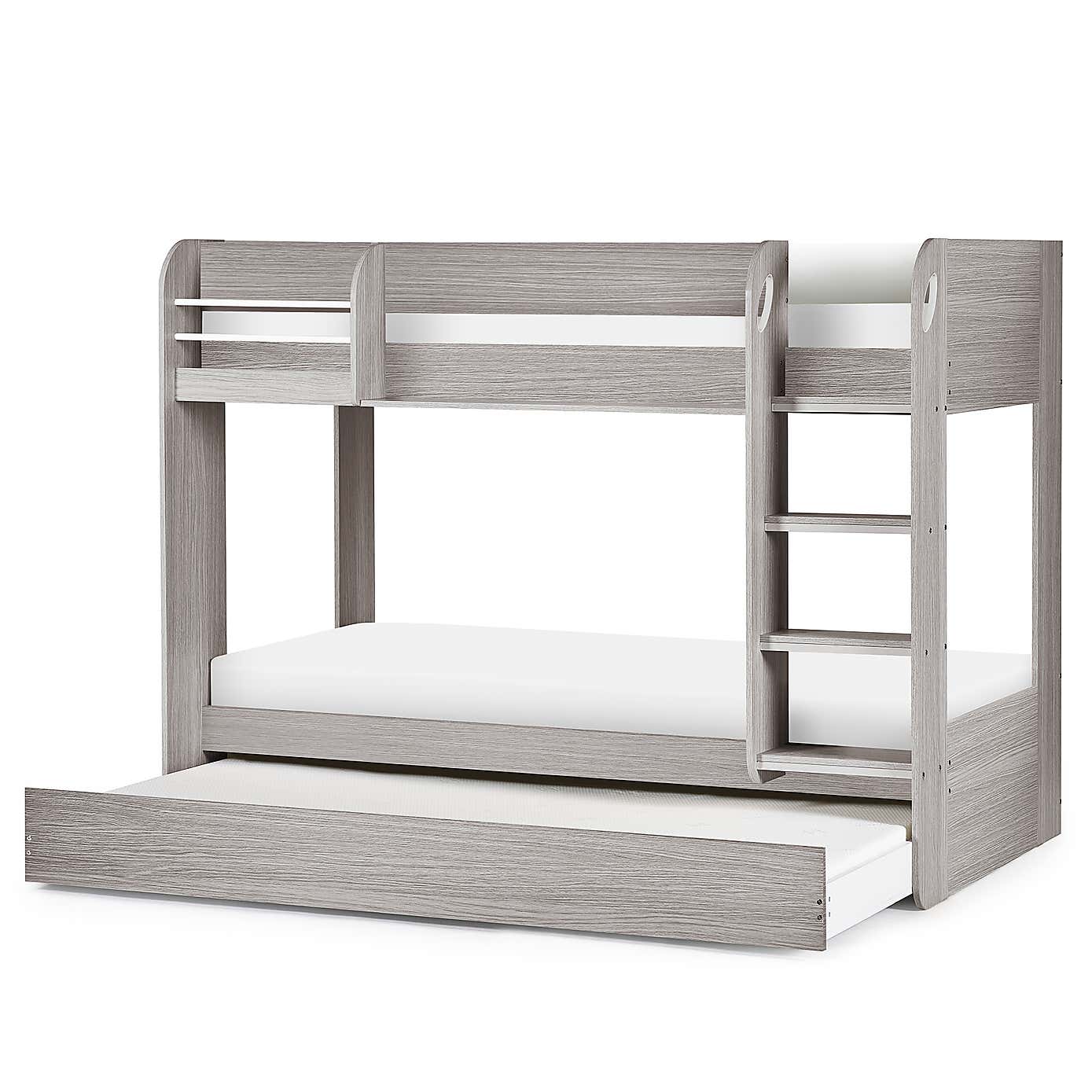 Mars Bunk Bed Frame and Underbed Trundle