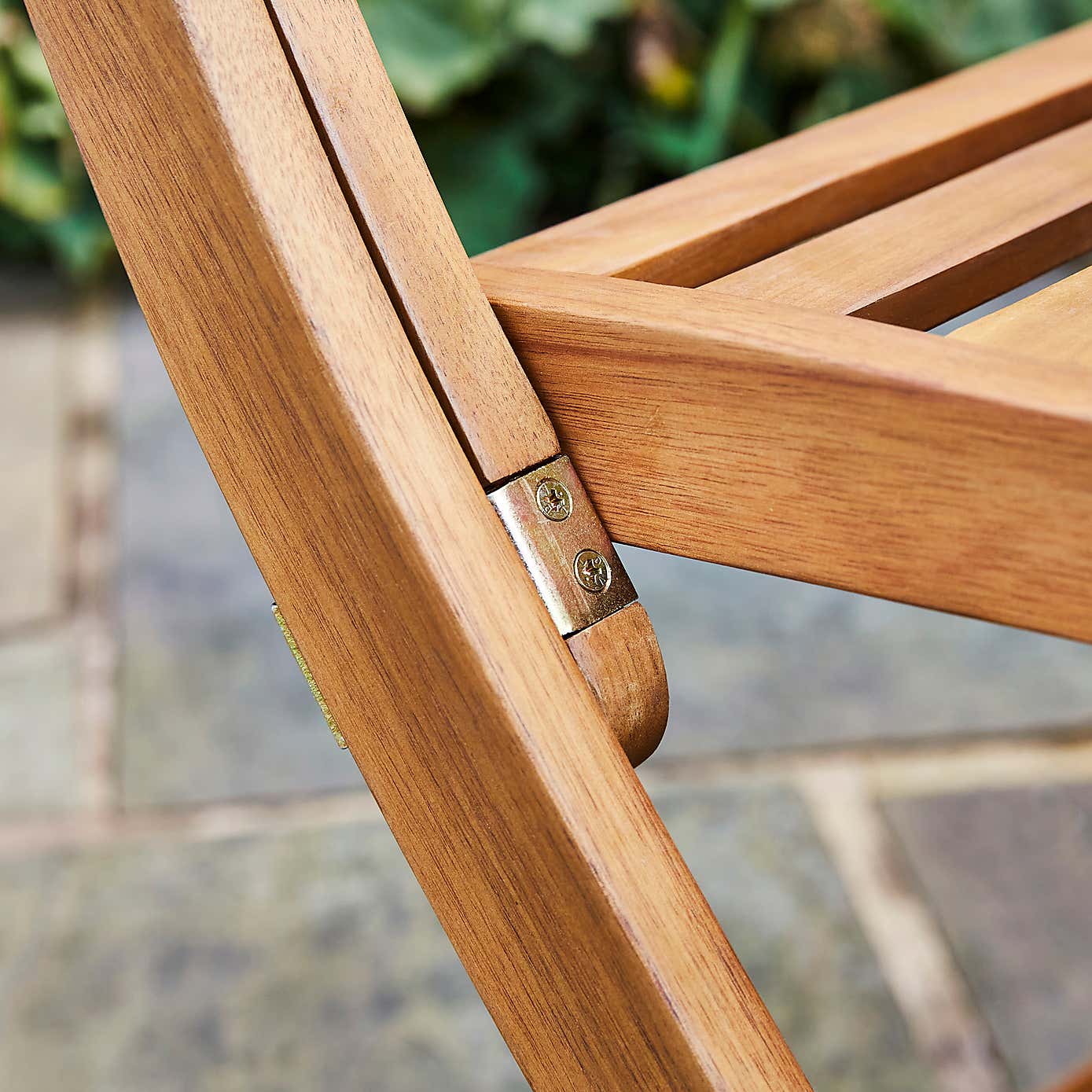 Compact Wooden Folding Dining Set