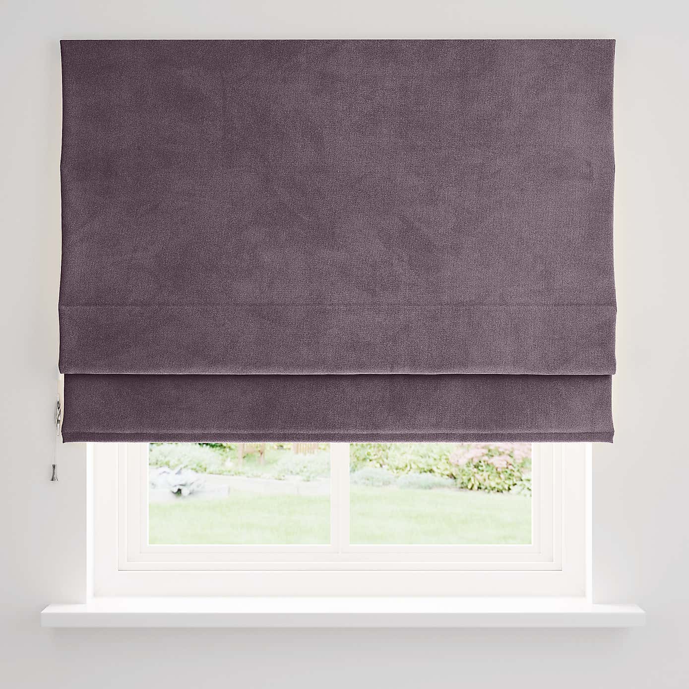 Recycled Velour Roman Blind