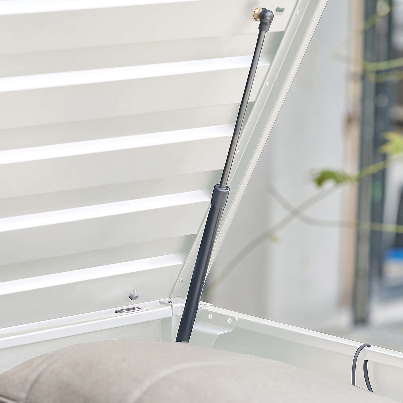 Pacific Lifestyle Rhode Island Large Galvanised Steel Cushion Box