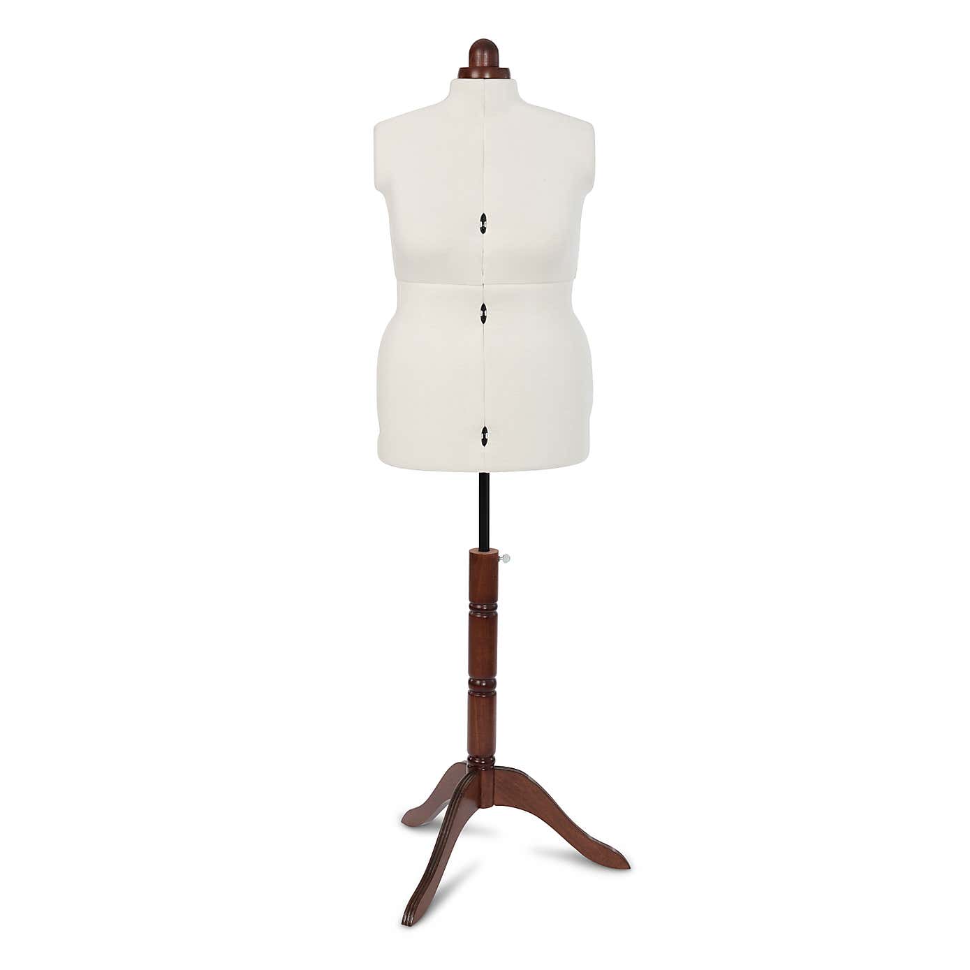 Lady Valet Ecru Adjustale Dress Form