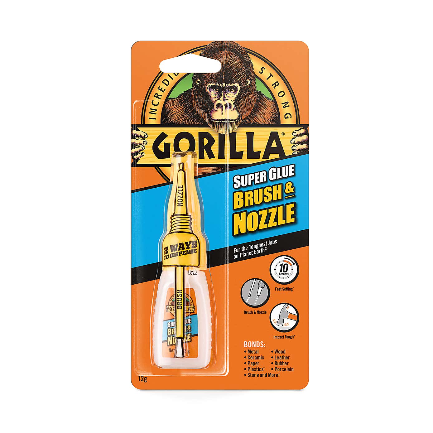 Gorilla Brush and Nozzle Super Glue