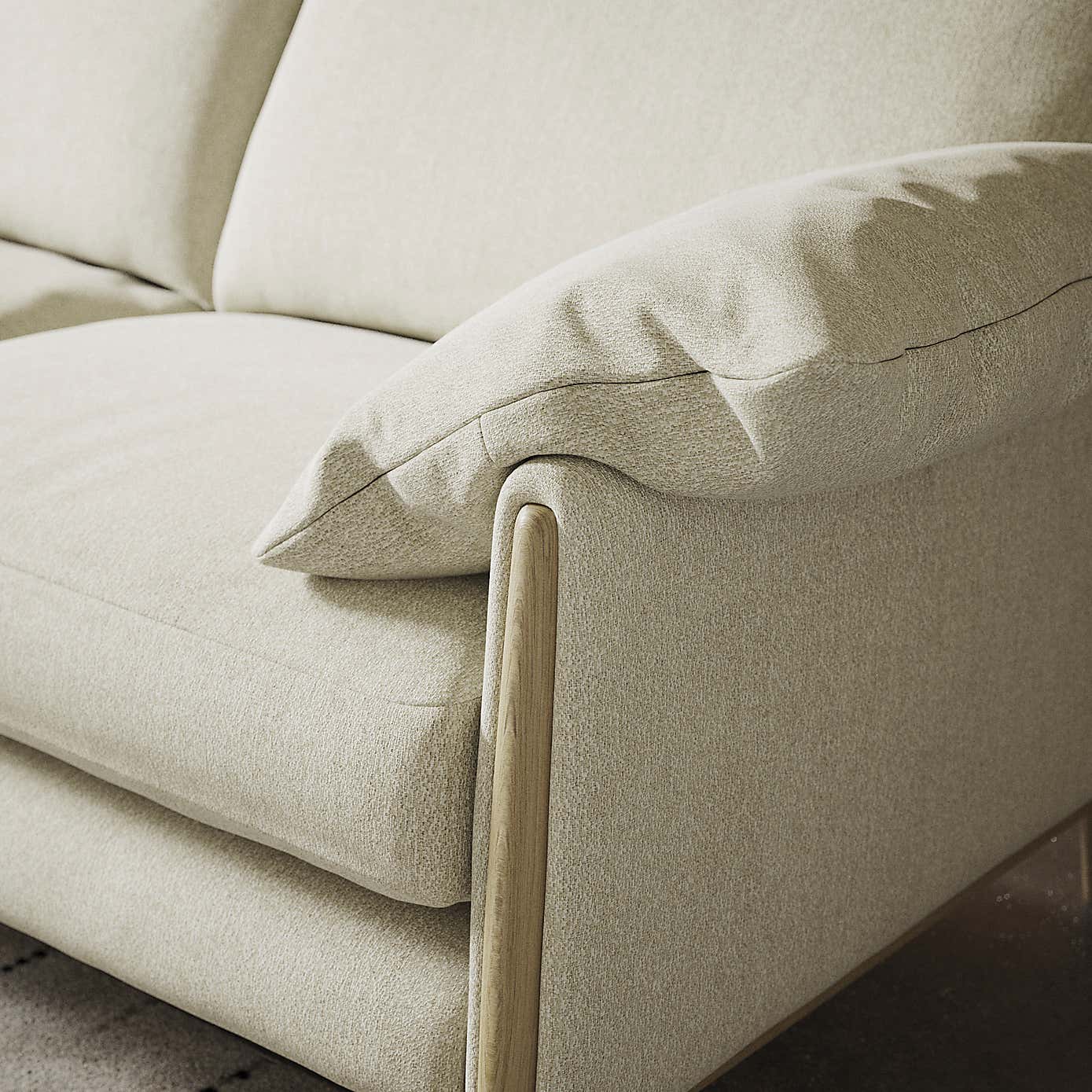 Hector Cosy Weave 4 Seater Sofa