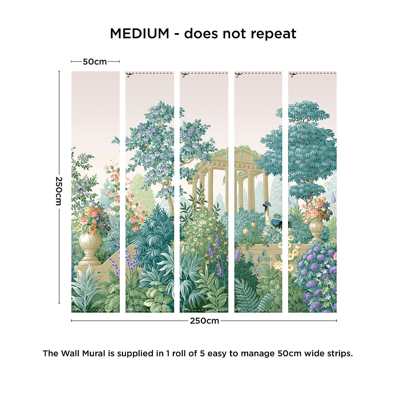 Cranberry and Laine Landscape Garden Wall Mural