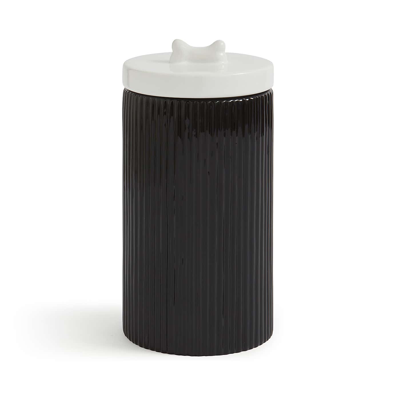 Ribbed Pet Treat Jar