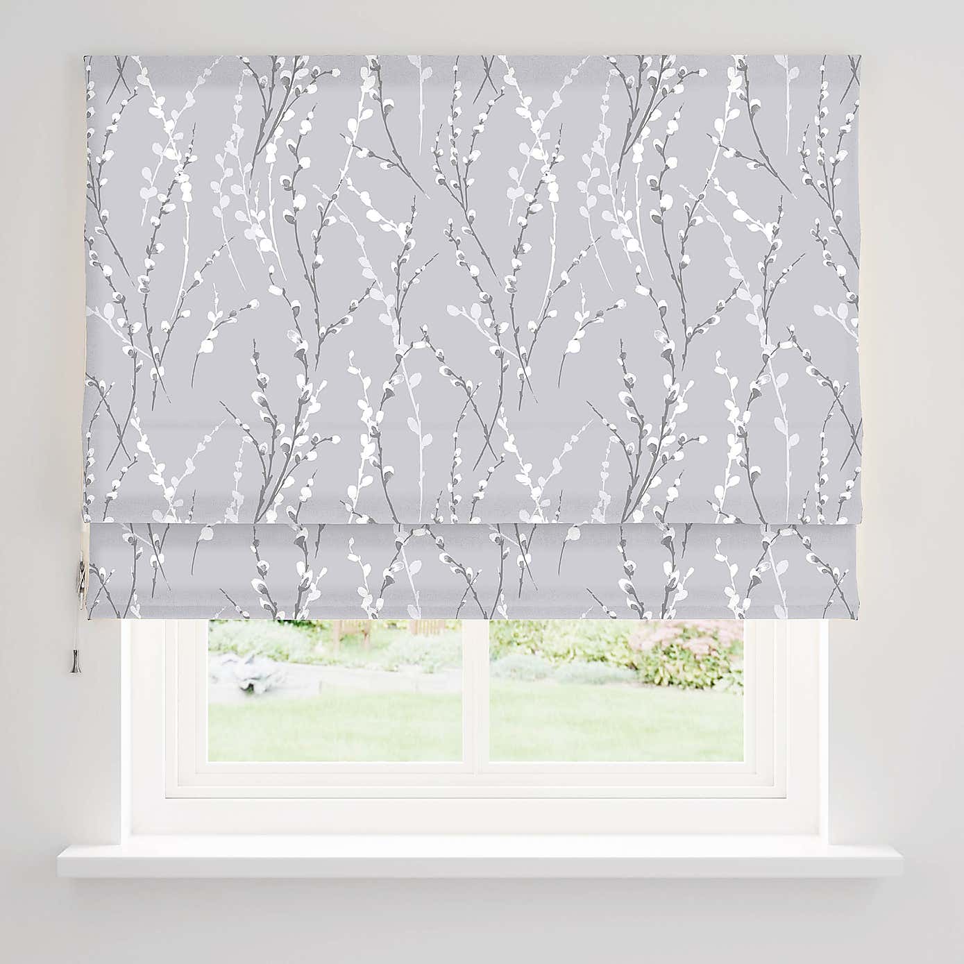 Belle Floral Blackout Roman Blinds