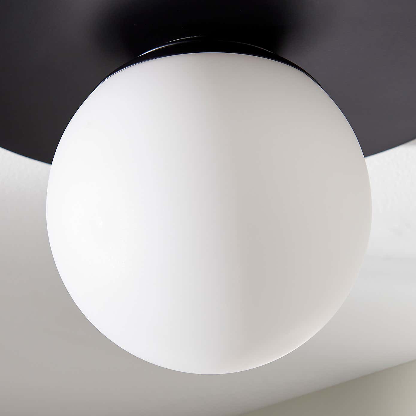 Tela Bathroom 1 Light Flush Ceiling Fitting