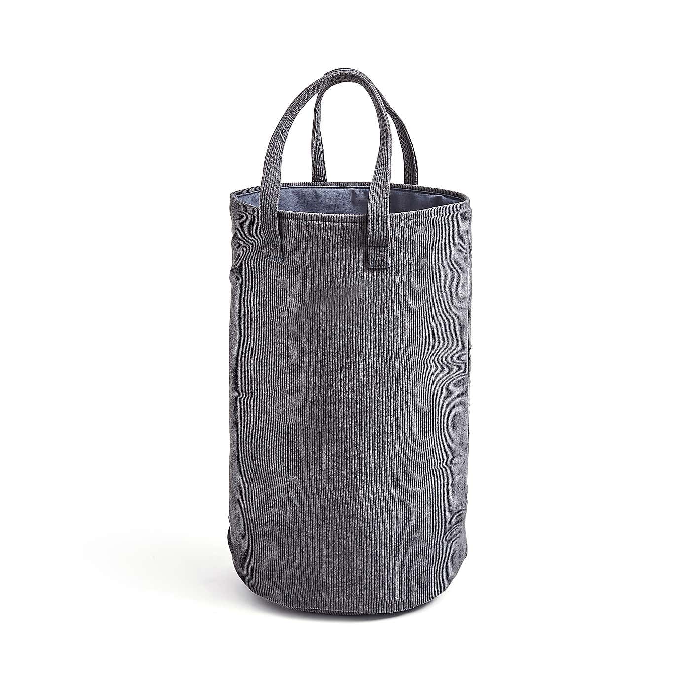 Corduroy 60L Fabric Laundry Bag